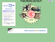 Tablet Screenshot of coopermachine.ca
