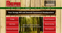 Desktop Screenshot of coopermachine.com